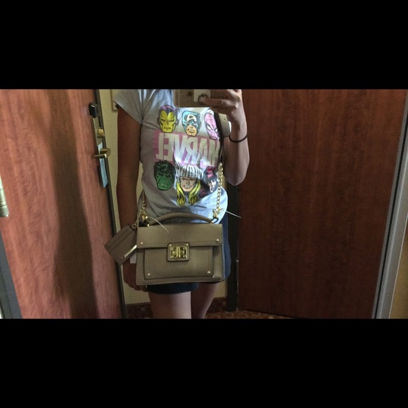 Steve Madden Crossbody - Taupe - Picture 6 of 7